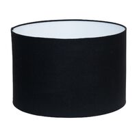 Larissa Drum Shade - Large Black