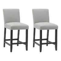 Christie Kitchen Stool Set of 2 -Taupe