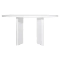 Montauk Round Dining Table - 1.5m White