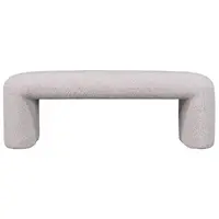 Piper Bench Ottoman - Warm Grey