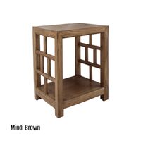 Evan Side Table Mindi Brown