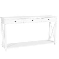 Manto Console Table White