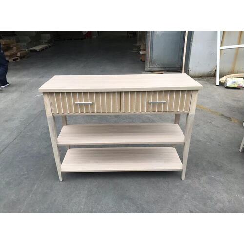 TV Console w/2 drawers Soft Close drawers 2 shelves