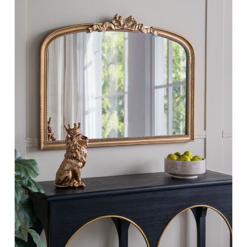 VIENNA GOLD BOW WALL MIRROR