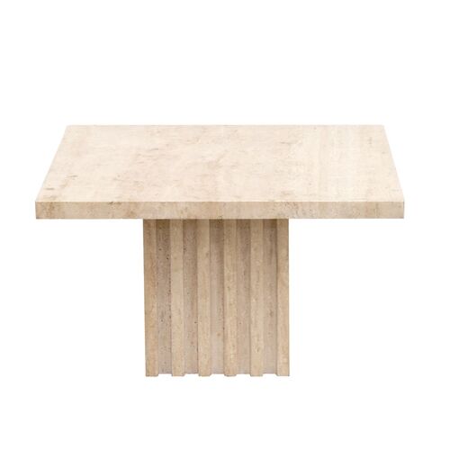 Atlas Travertine Coffee Table