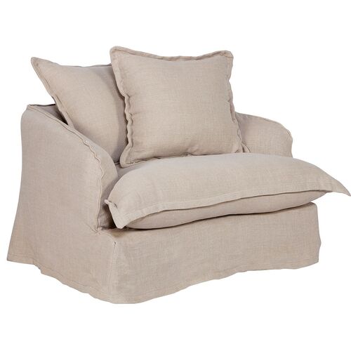 Hayman Slip Cover Arm Chair