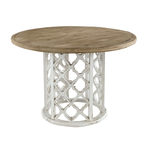 Lattice Farmhouse Dining Table (Flatpacked)